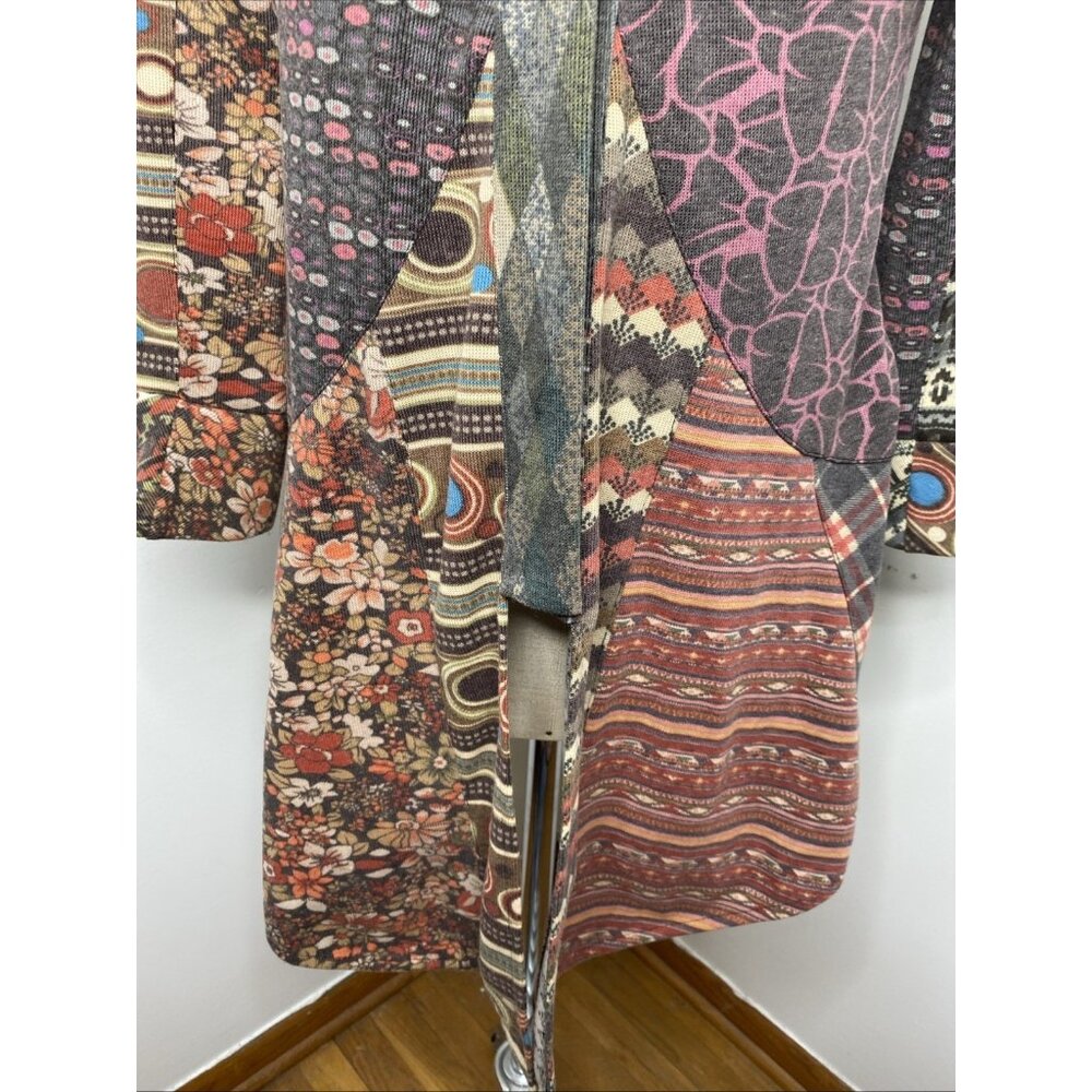 Sacred Threads Cardigan Womens M Open Front Boho … - image 4